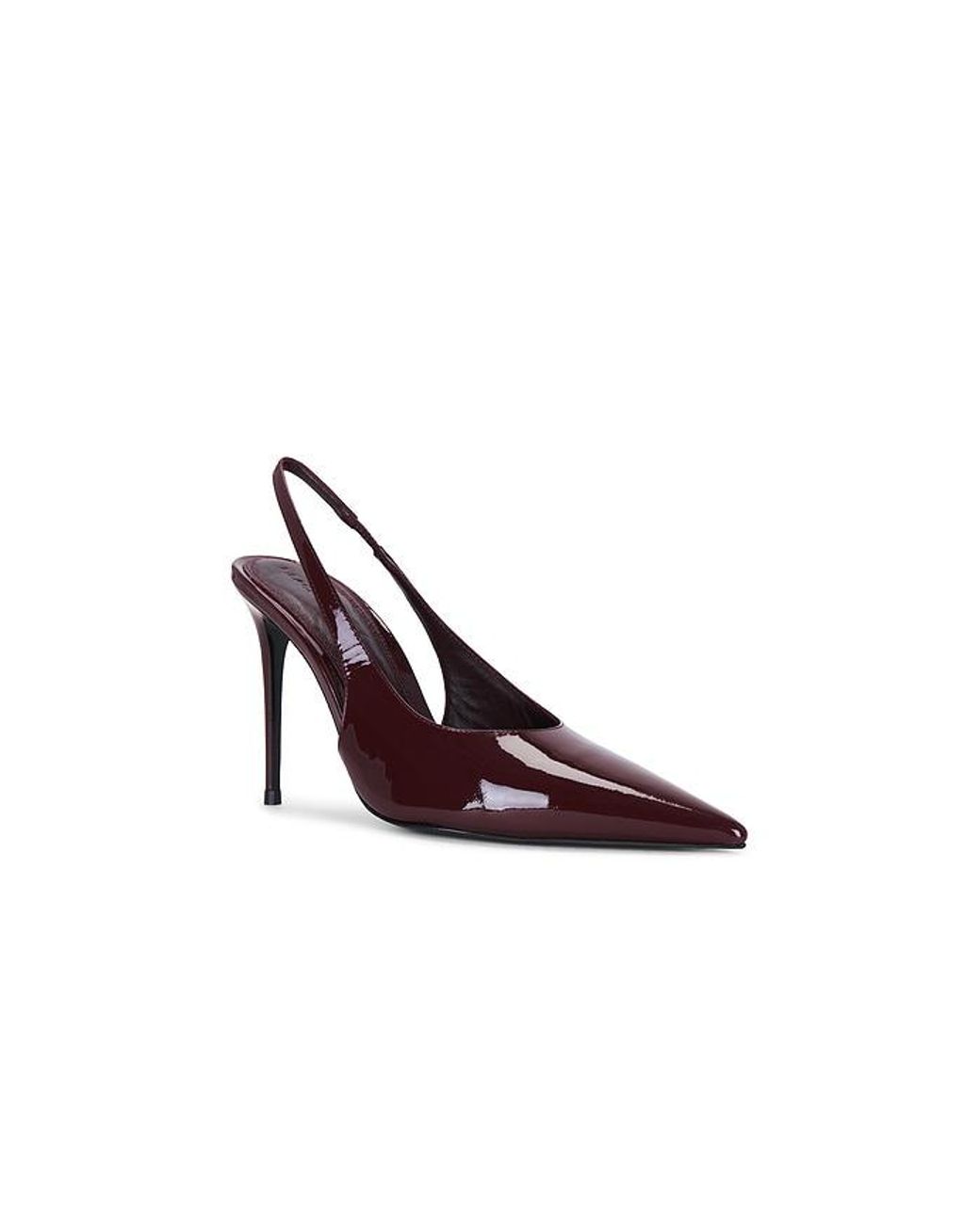 Black Suede Studio Brown Jordyn 100 Slingback Pump