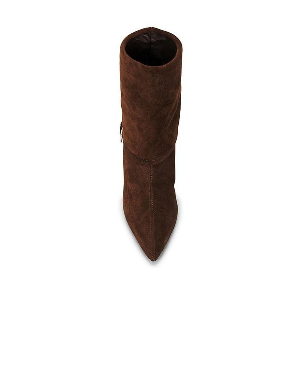 Black Suede Studio Brown Simone 80 Boot