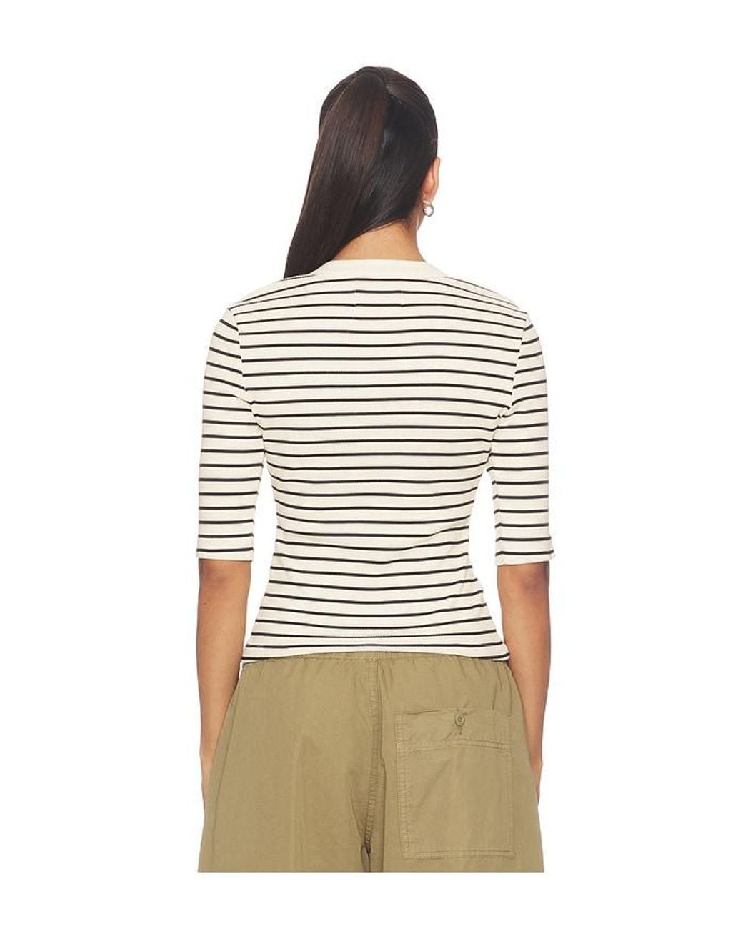 Citizens of Humanity Natural Nali Short Sleeve Henley