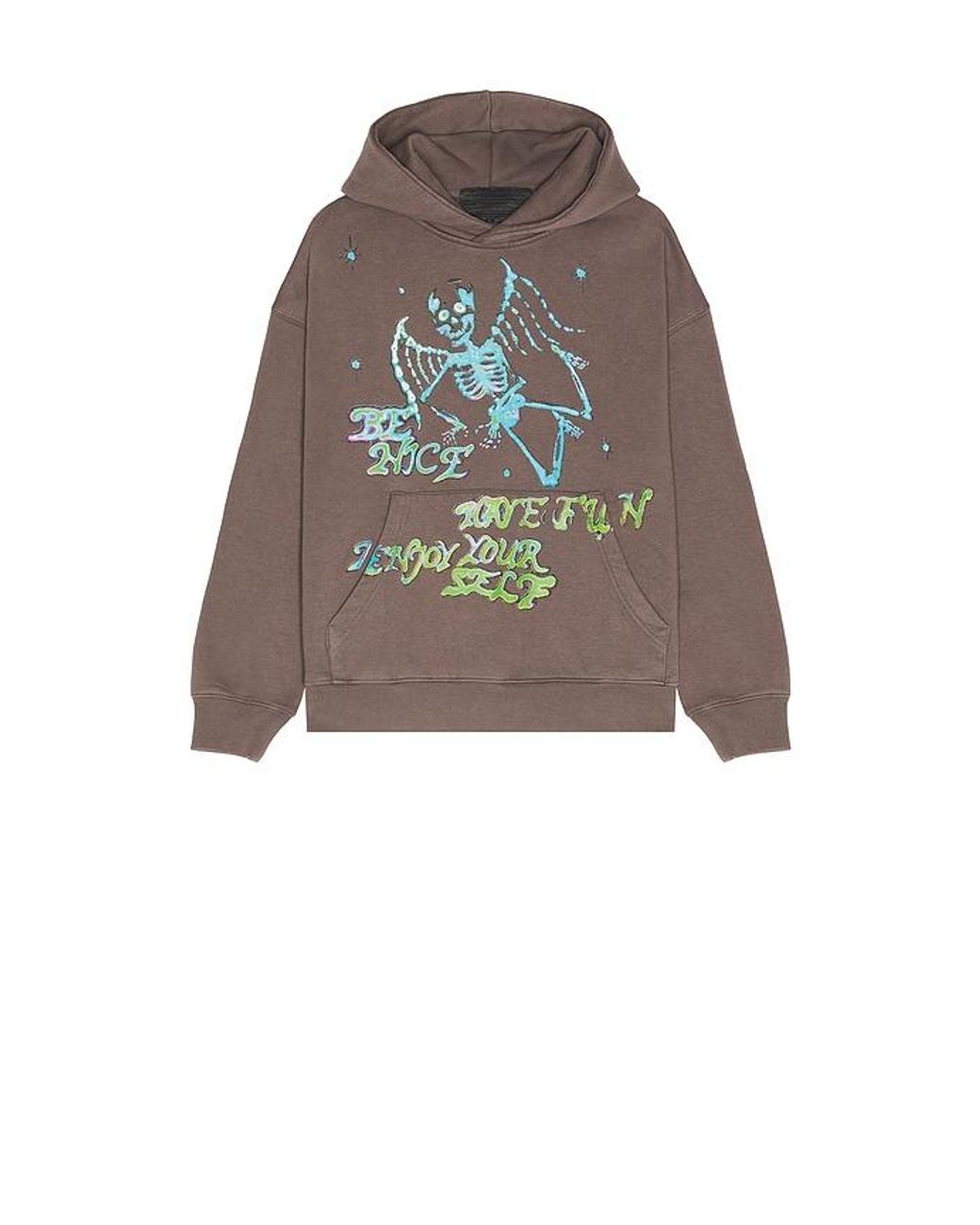 JUNGLES Gray Enjoy Yourself Hoodie for men