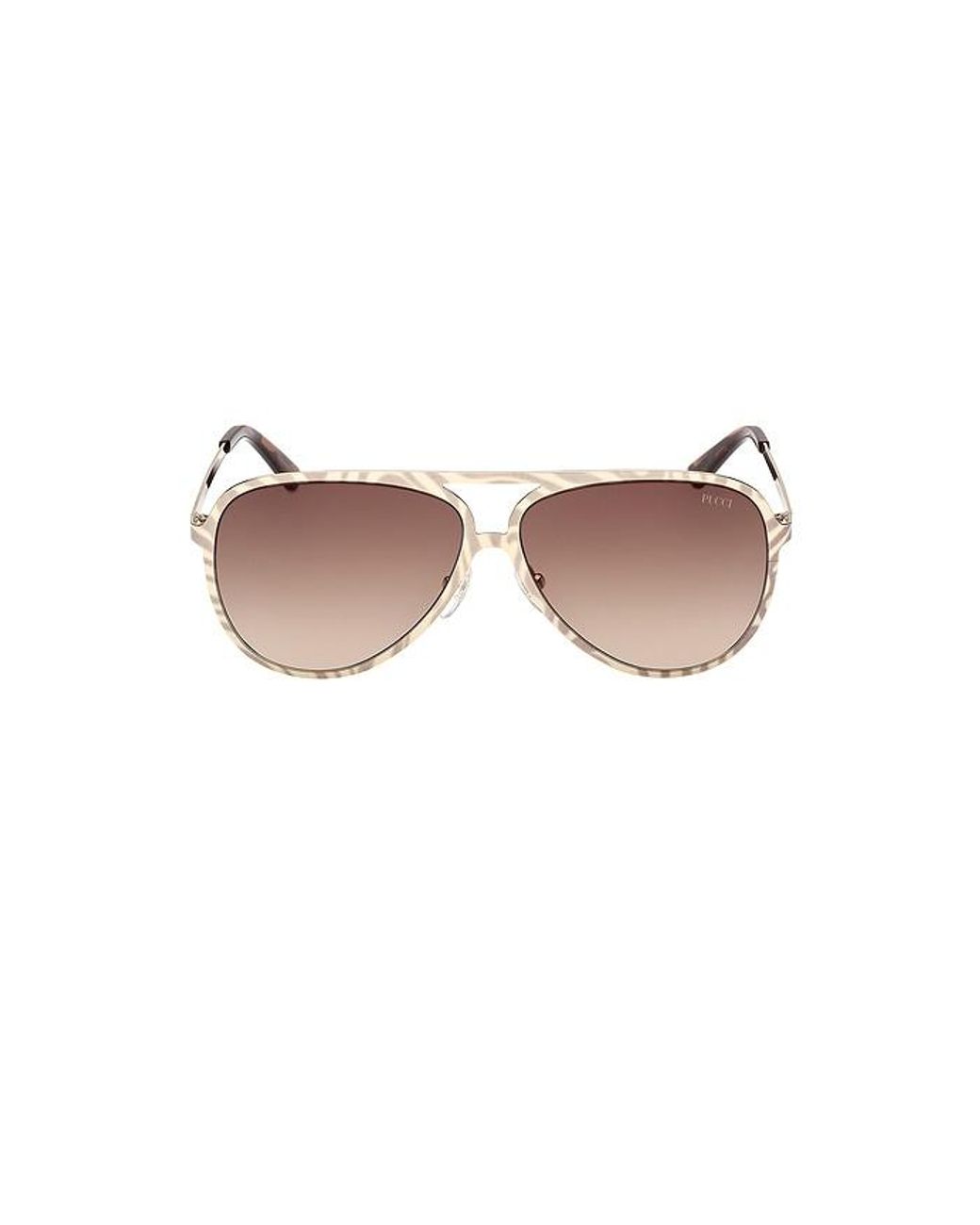 Emilio Pucci Multicolor Pilot Sunglasses
