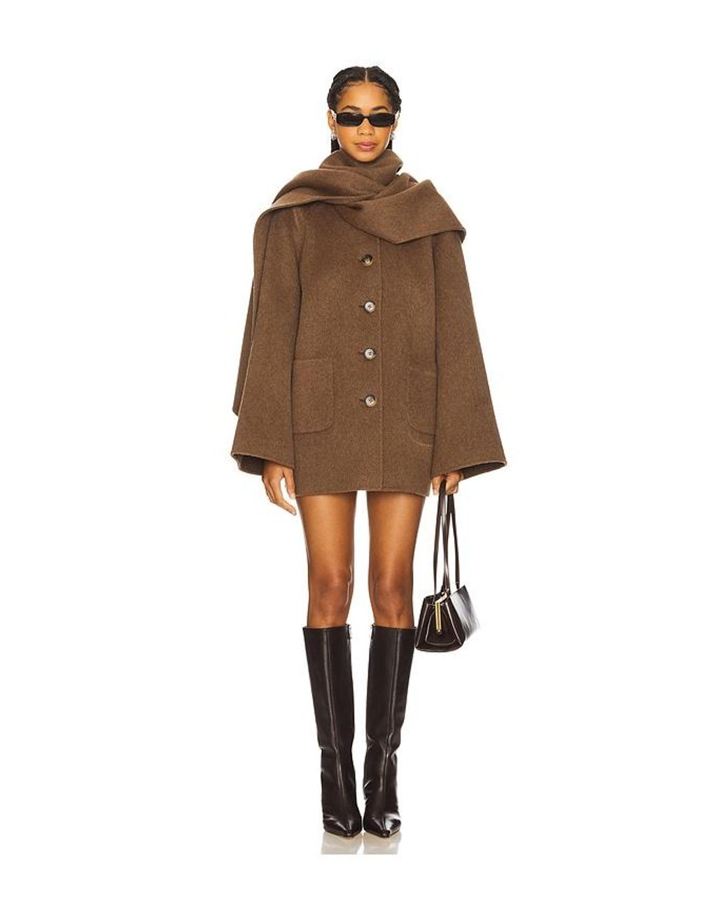 Lamarque Brown Anca Coat