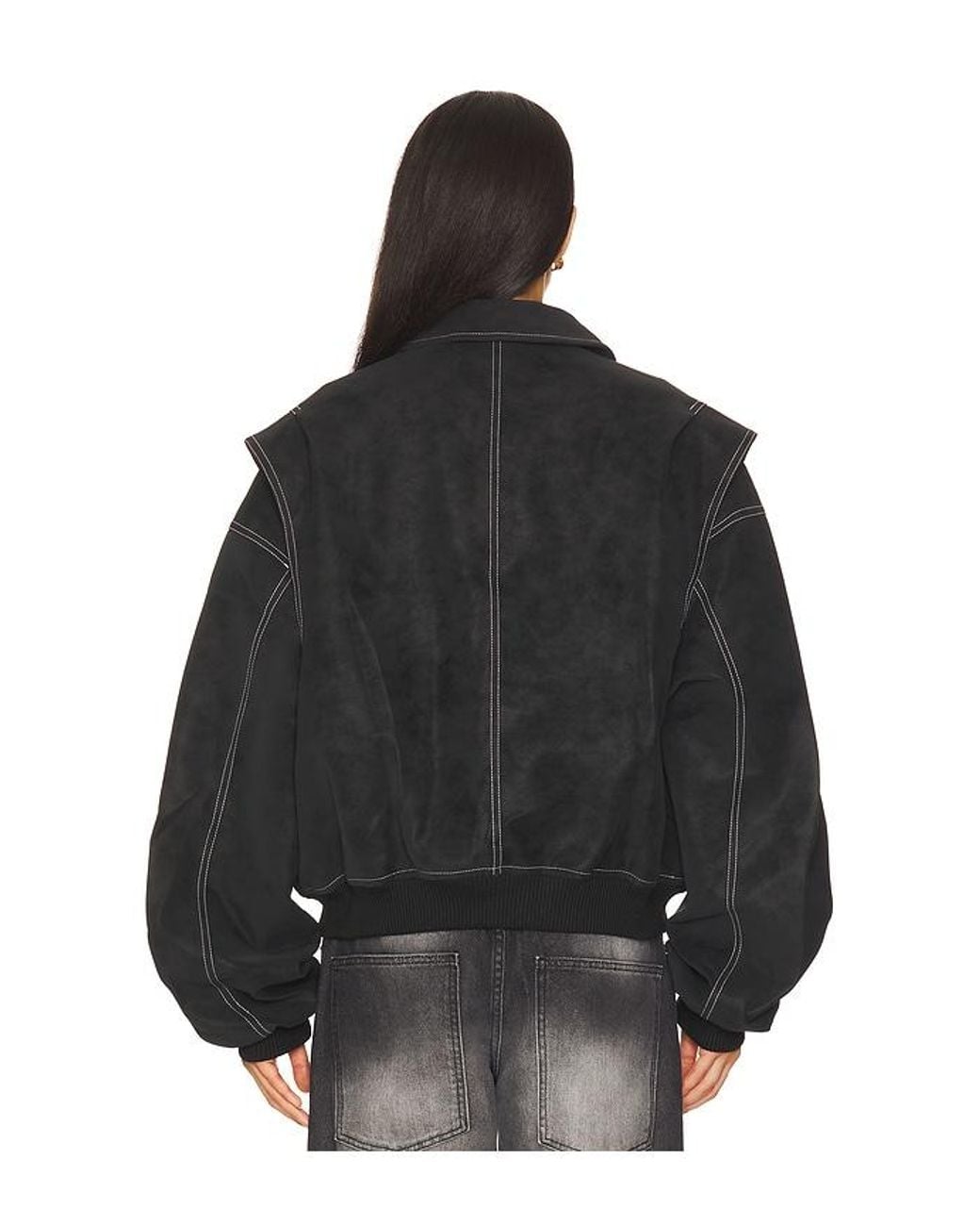 Lioness Black Vista Bomber Jacket