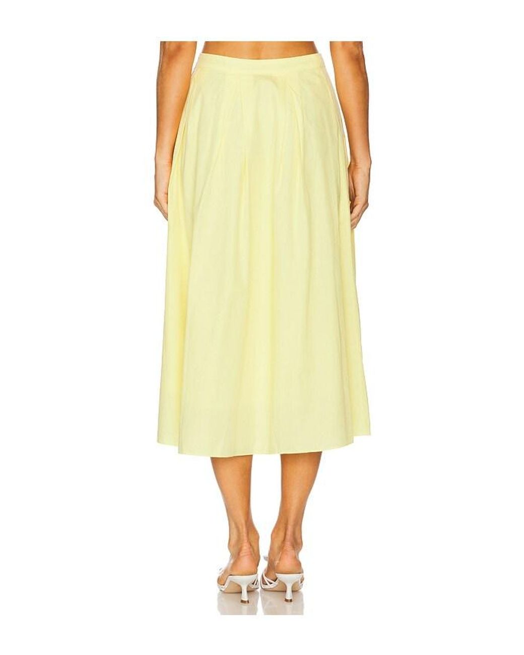 Azeeza Yellow Sheridan Skirt