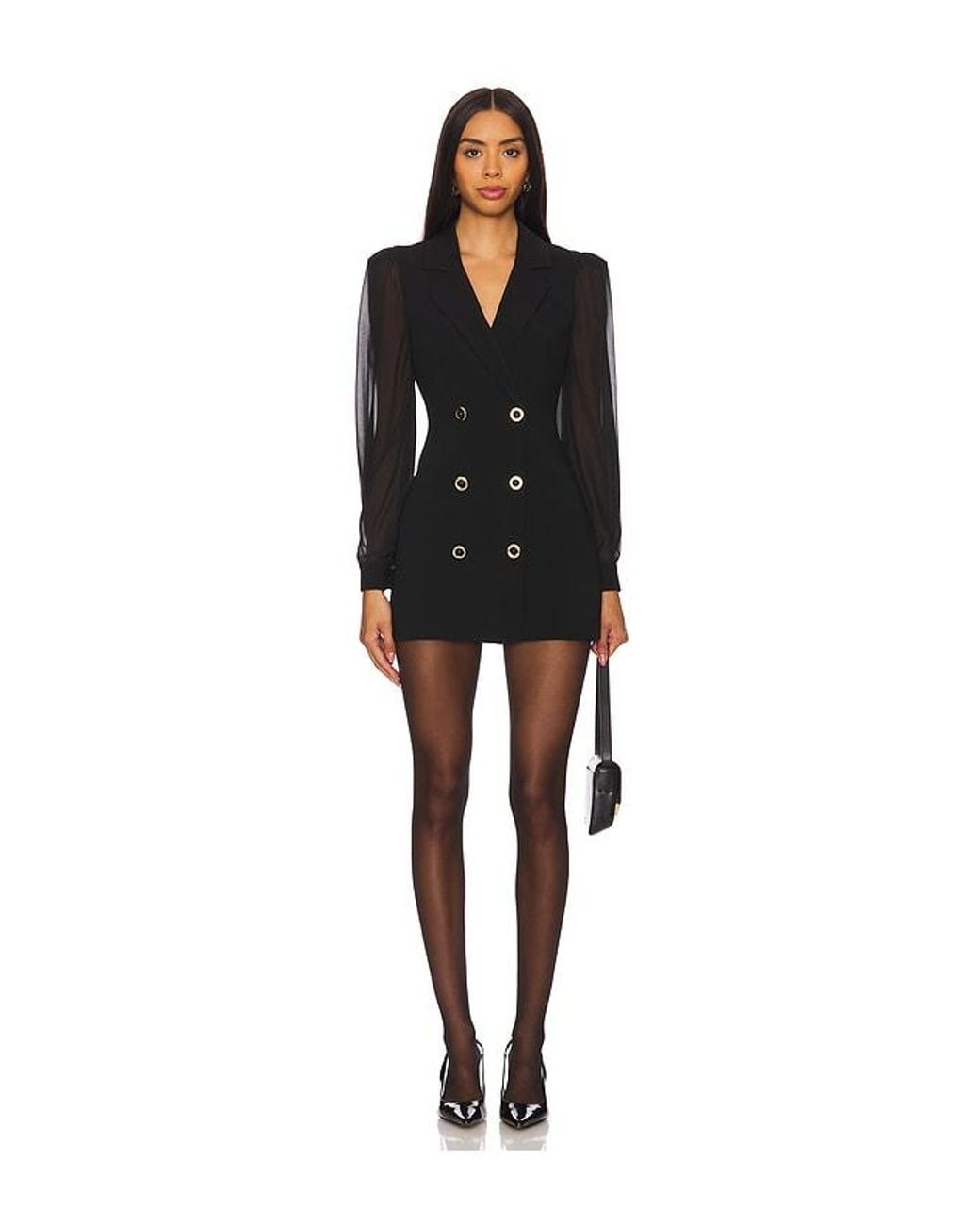 Stone Cold Fox Black X Revolve Olivia Mini Dress