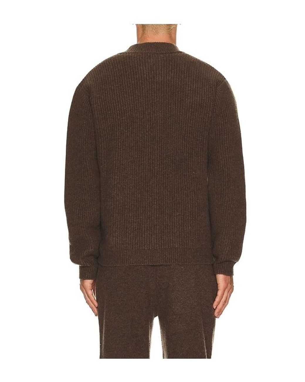 KROST Cardigan Mit Reissverschluss Liv in Brown für Herren