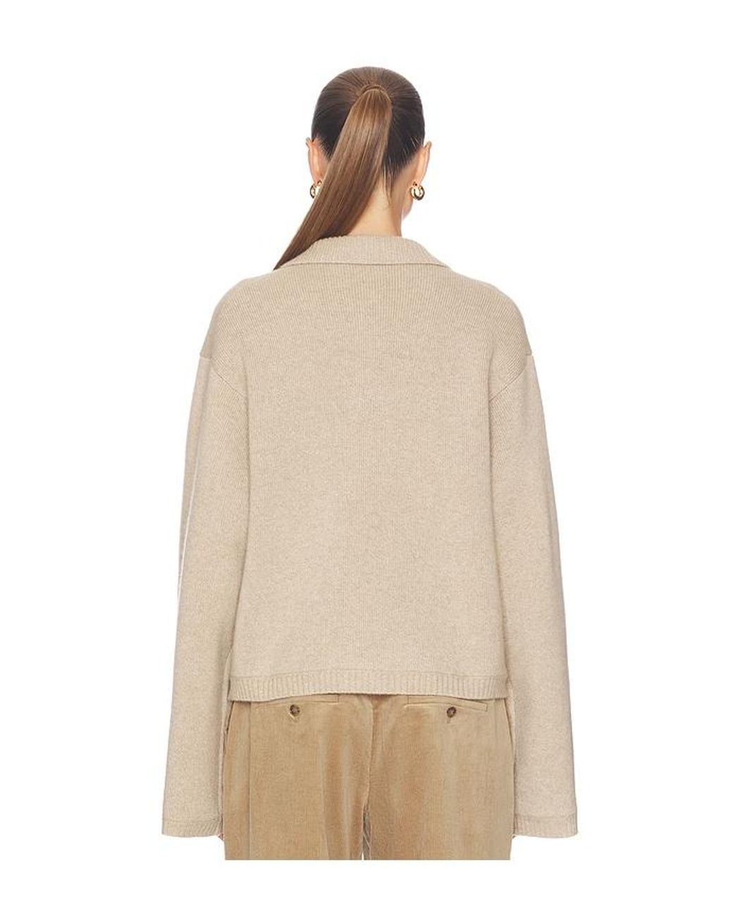 SRG Natural Orli Cashmere Cardigan