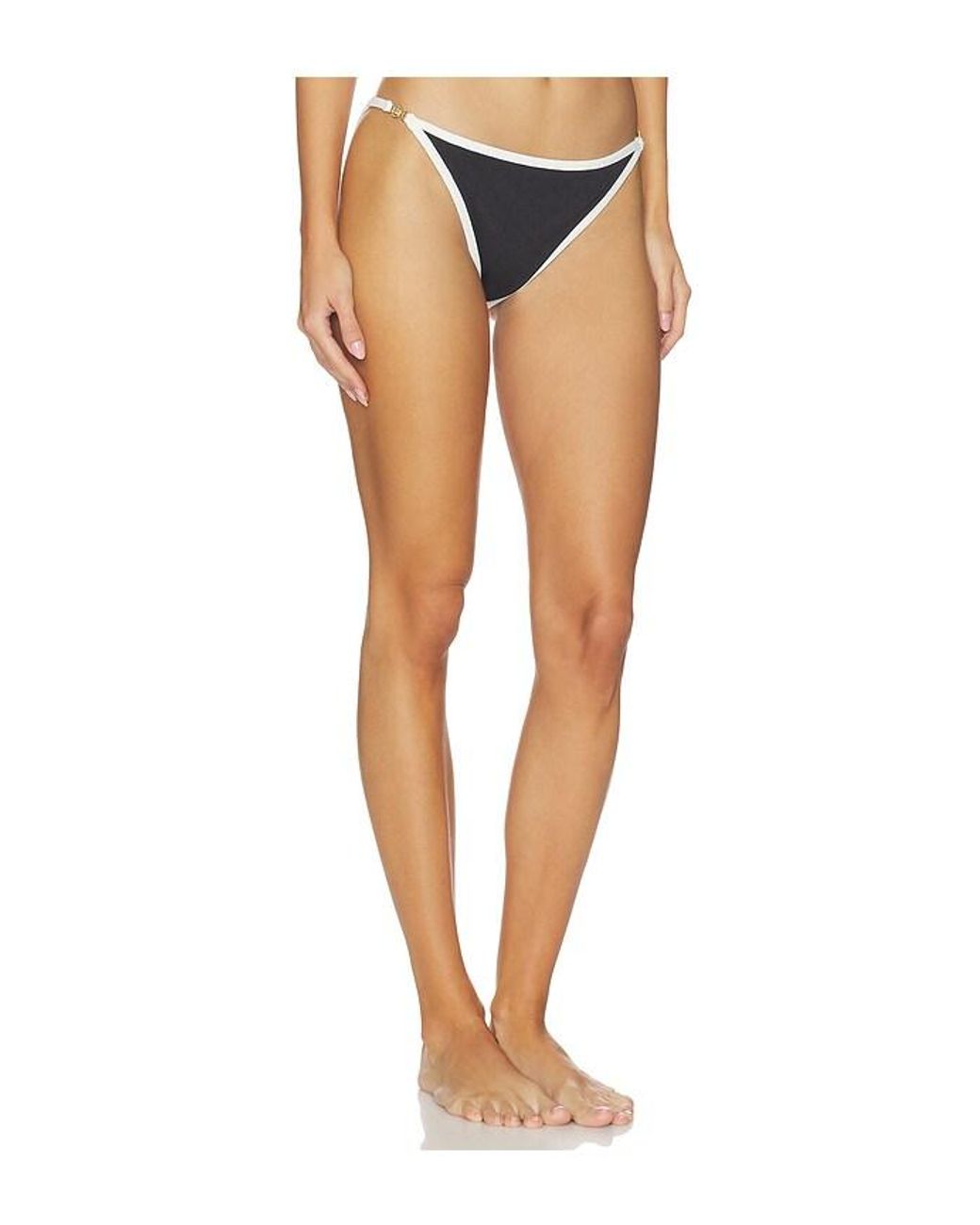 L'Agence Blue 'Agence String Hipster Bikini Bottom