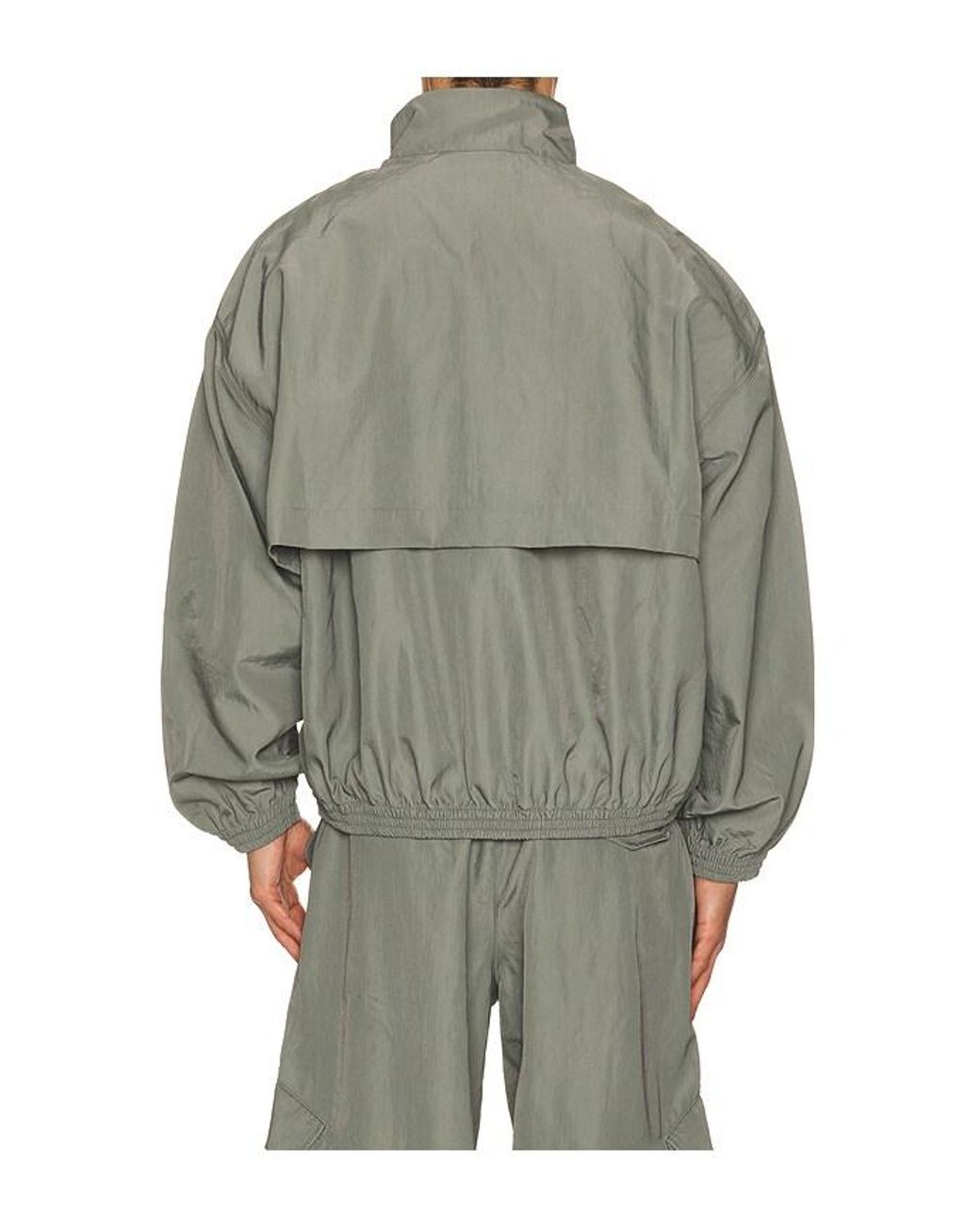 Agolde Gray Marshall Windbreaker for men