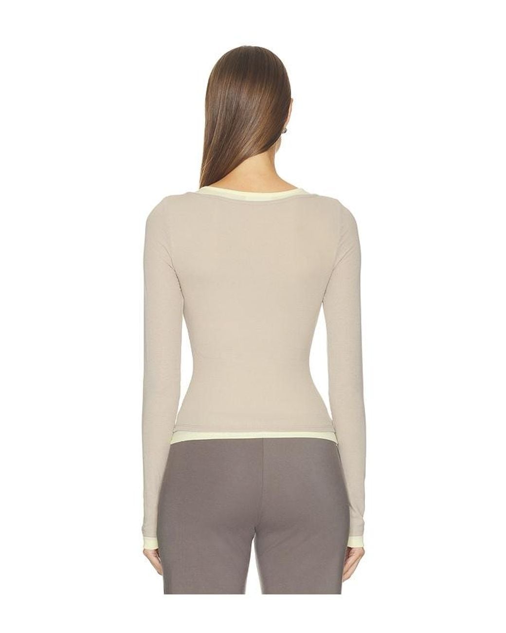 Lovers + Friends Natural Mira Top
