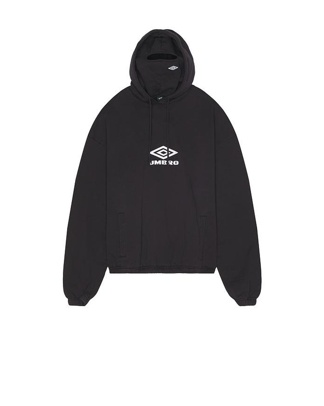Umbro Black Masked Og Logo Hoodie for men