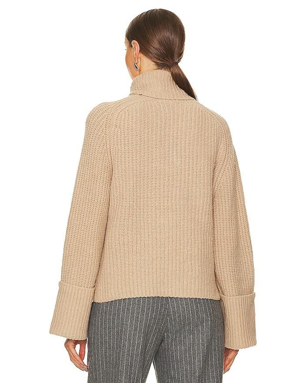 LPA Blue Sabri Turtleneck Sweater