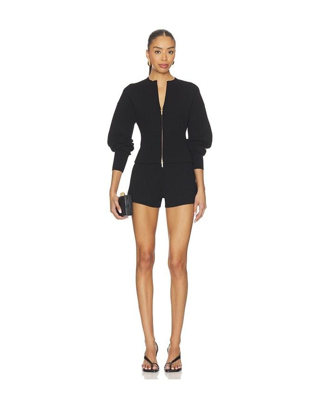 Cult Gaia Black Monroe Sweater
