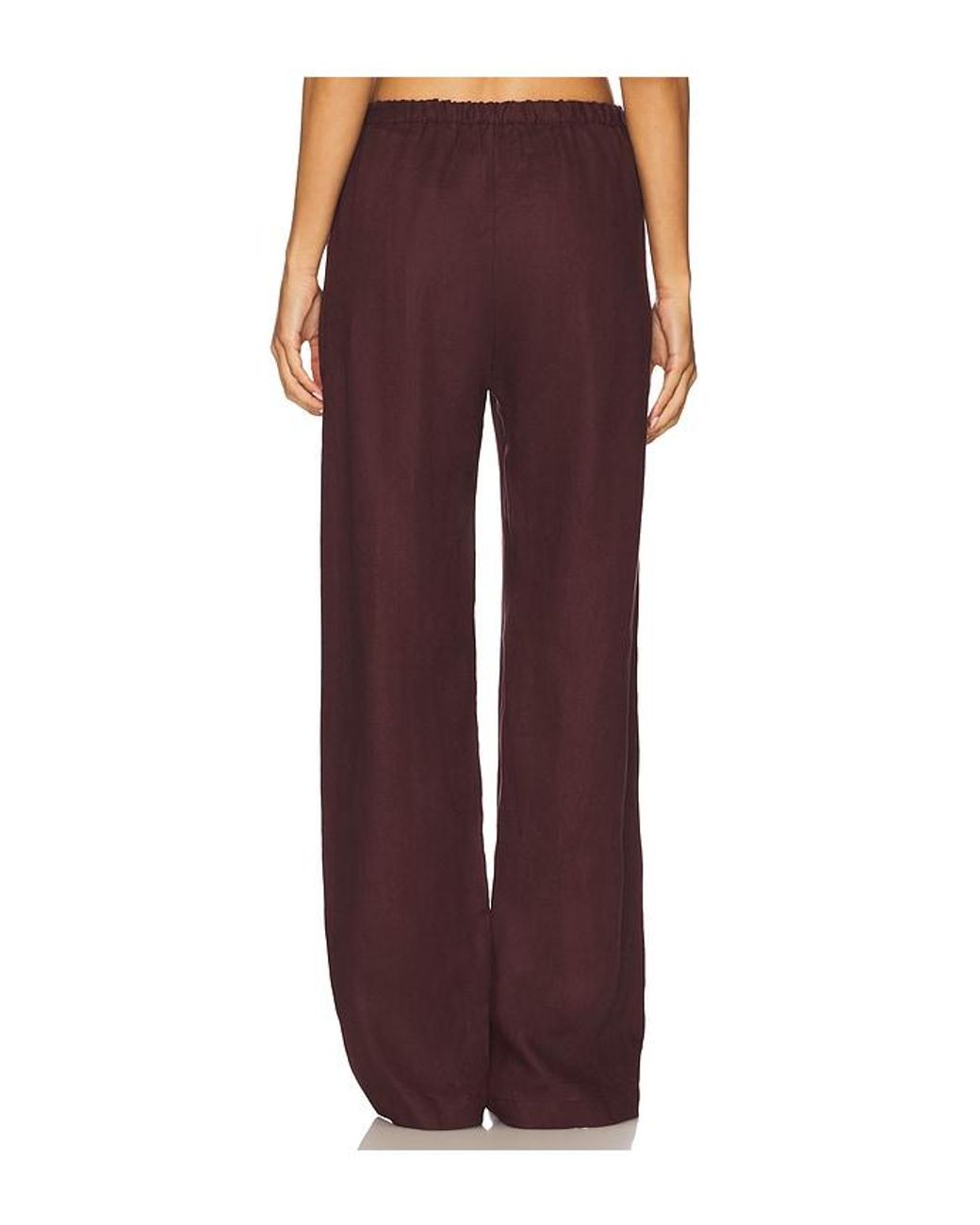Enza Costa Red X Revolve Everywhere Pants