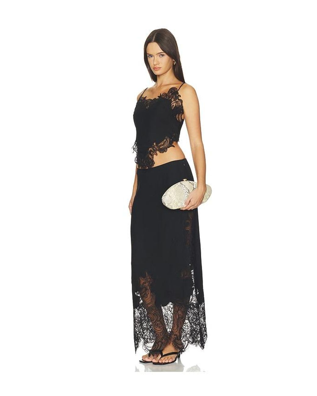 Cult Gaia White The Caldera Clutch