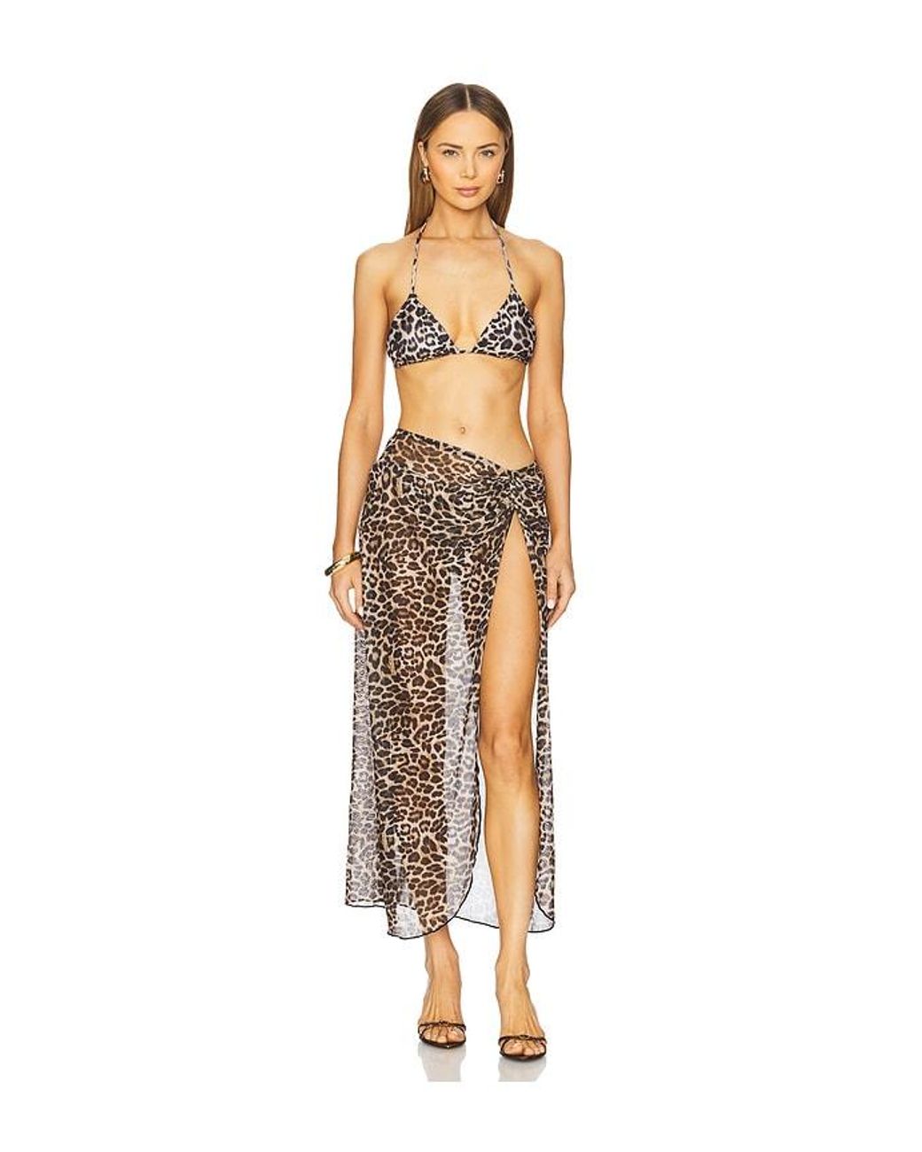 Peixoto Multicolor Lori Maxi Sarong
