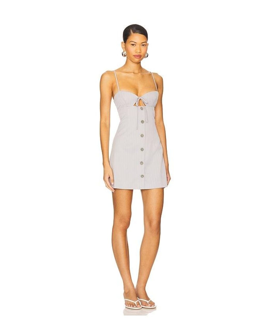 Lovers + Friends White Margo Mini Dress