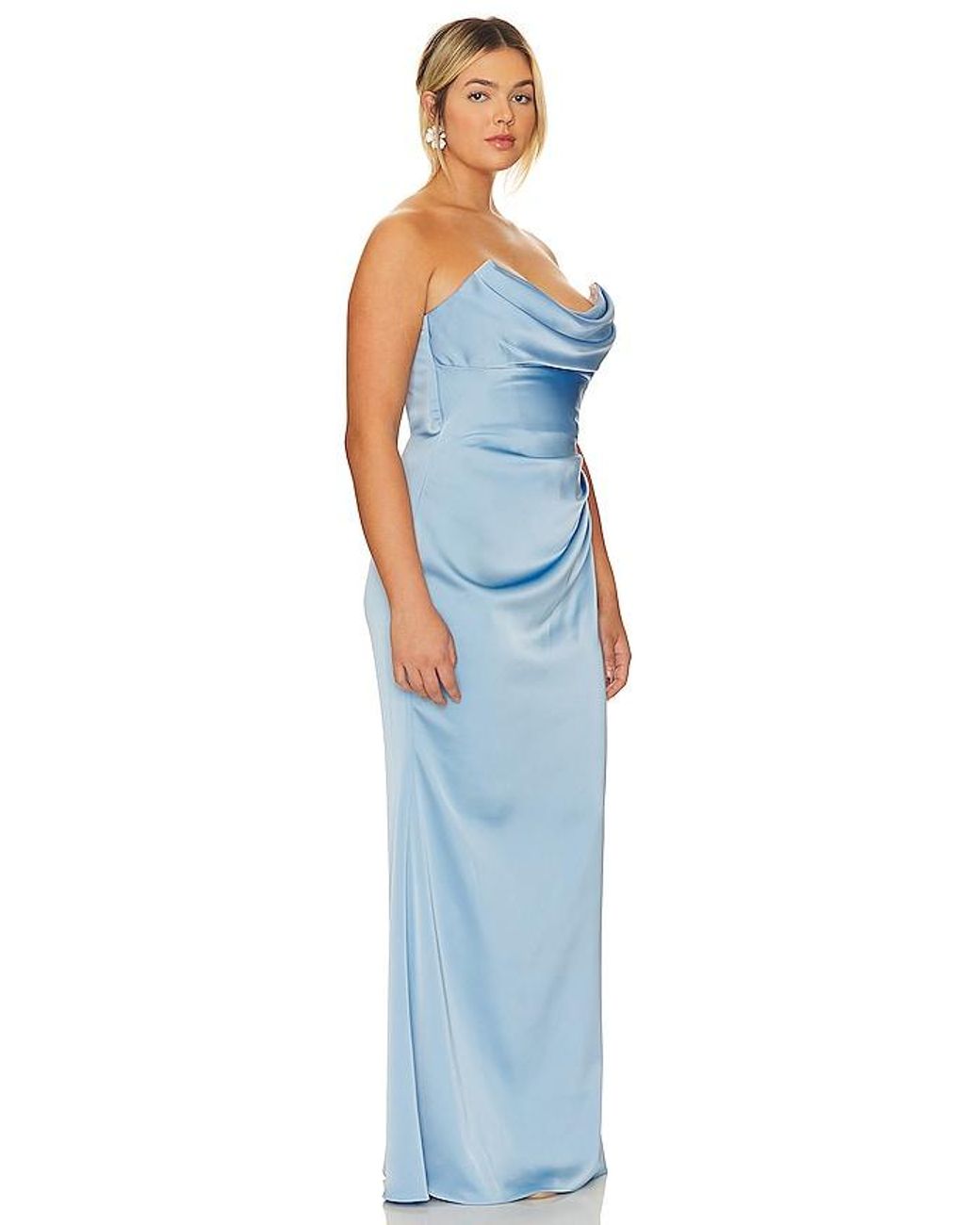 Katie May Blue X Revolve Taylor Gown