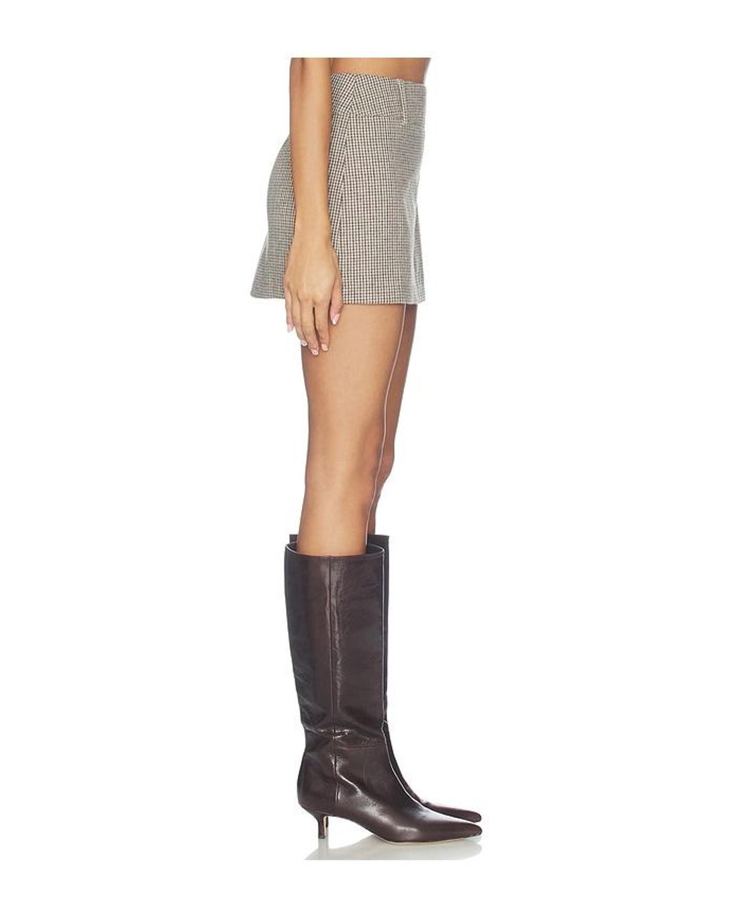 Astr Gray Arielle Skort