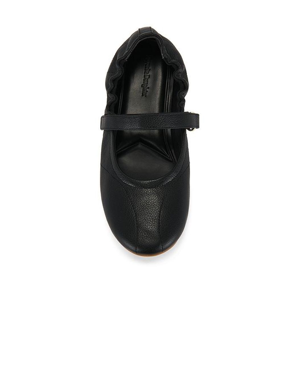 FAVORITE DAUGHTER Black Emilia Flat