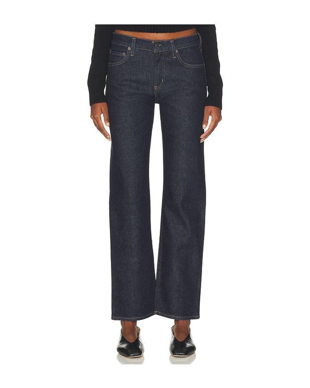 Agolde Blue Stovepipe Jean