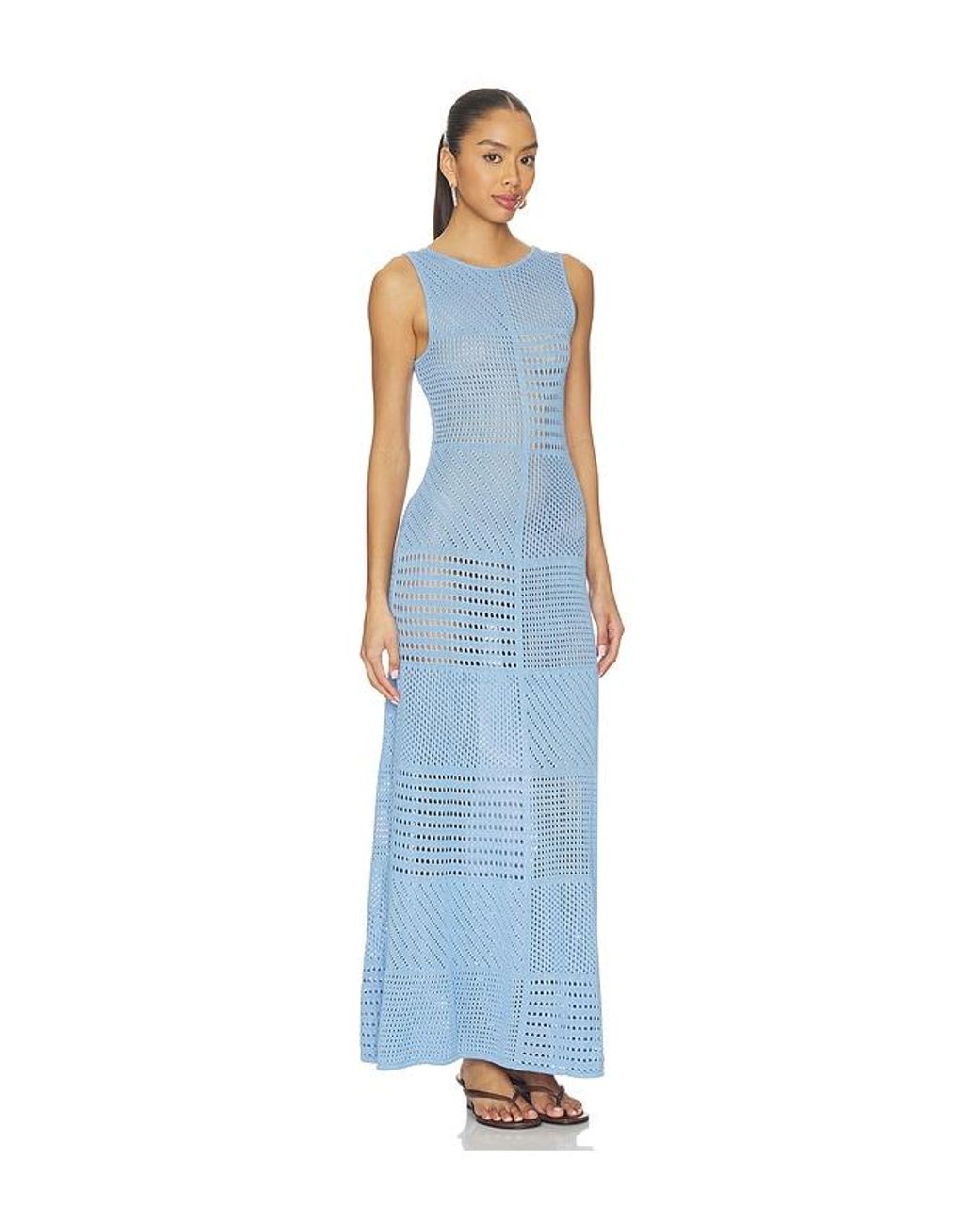 Solid & Striped Blue Kleid Morenzo