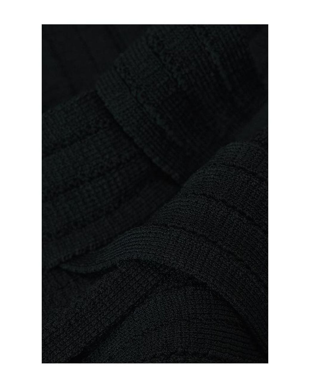 HAELO Black Bandage Weave Halter Bra