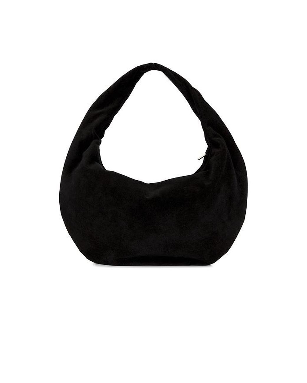 Flattered Black Alva Shoulder Bag