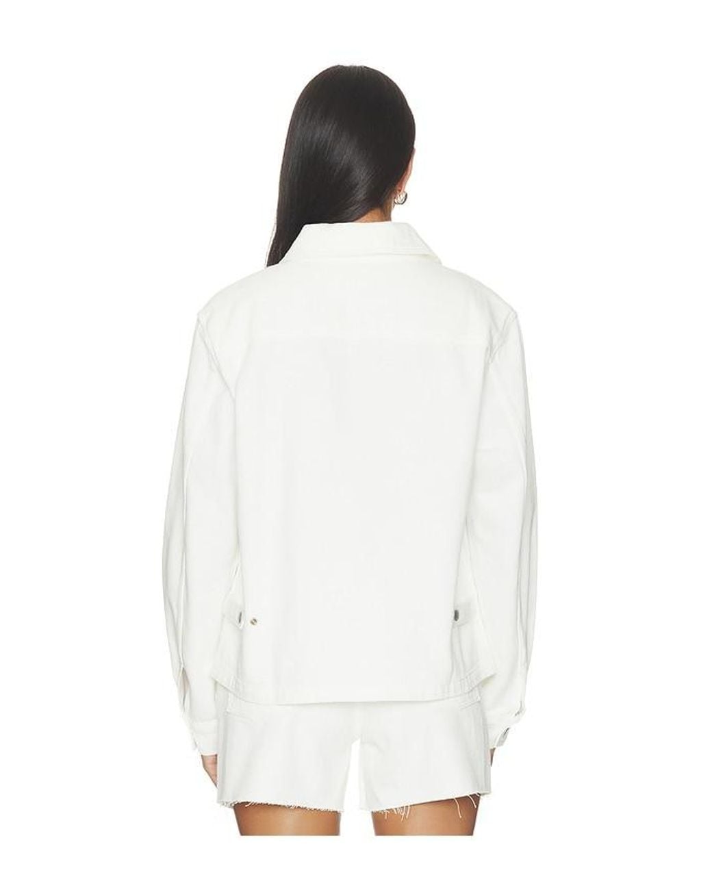 Still Here White Coach Jacket