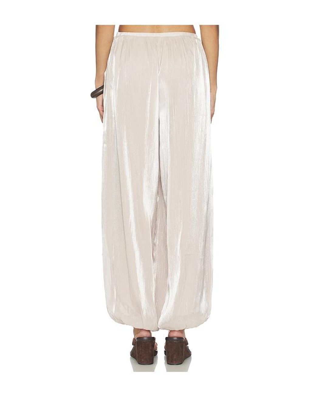 MORE TO COME White Tilly Balloon Pant