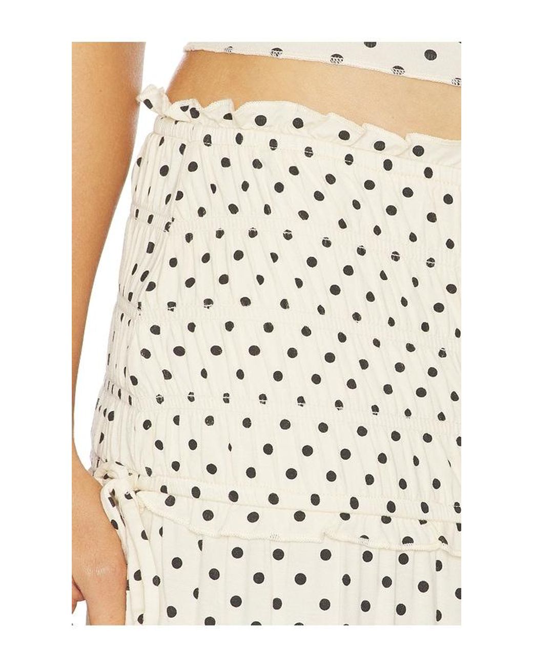Tiger Mist White Denali Maxi Skirt