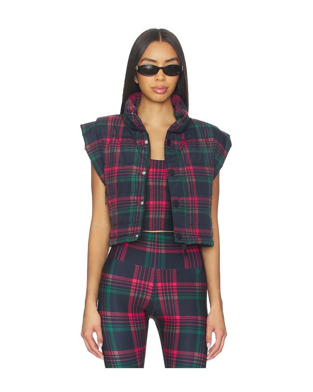 Beach Riot Blue Canyon Puffer Vest
