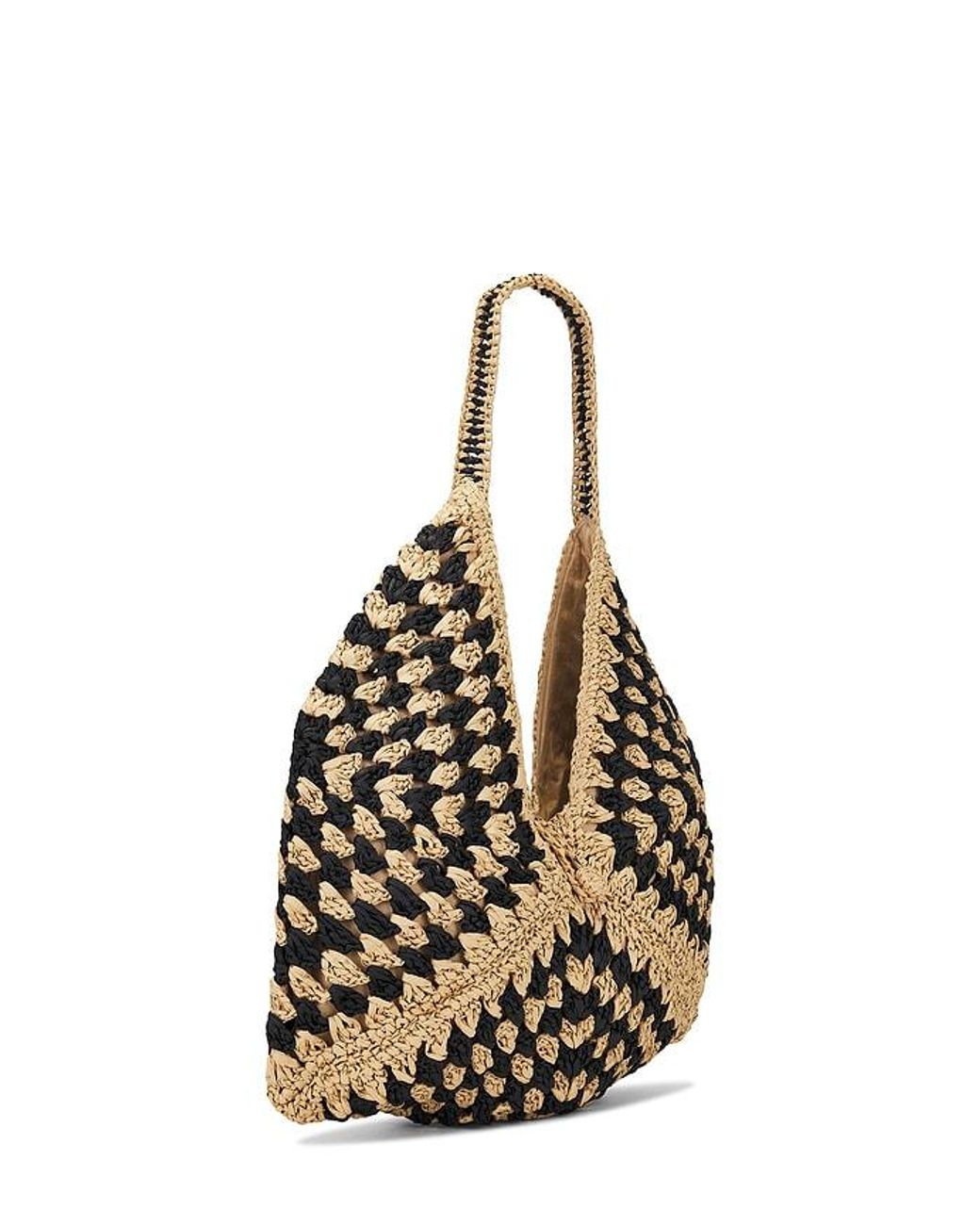 LSPACE Black Coastline Beach Bag