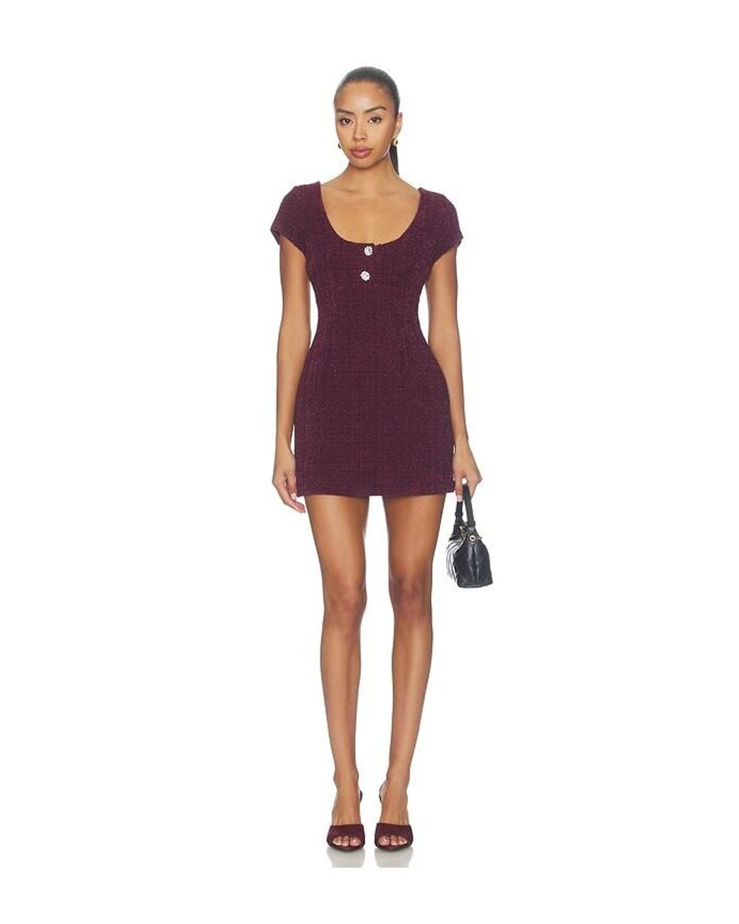 LoveShackFancy Red Tila Dress