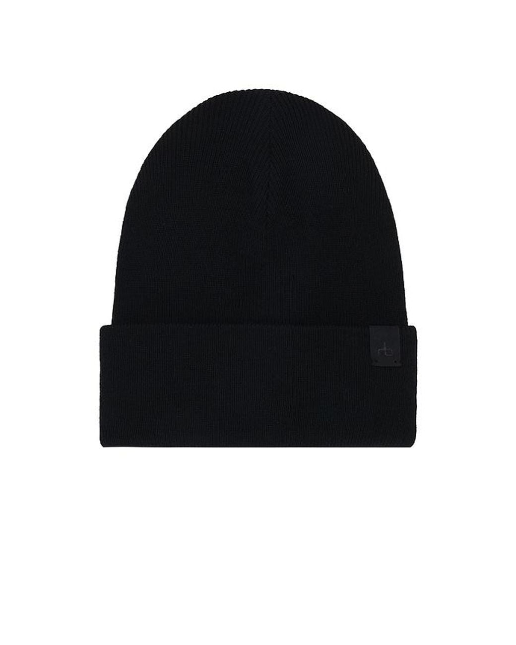 Rag & Bone Black Addison Beanie for men