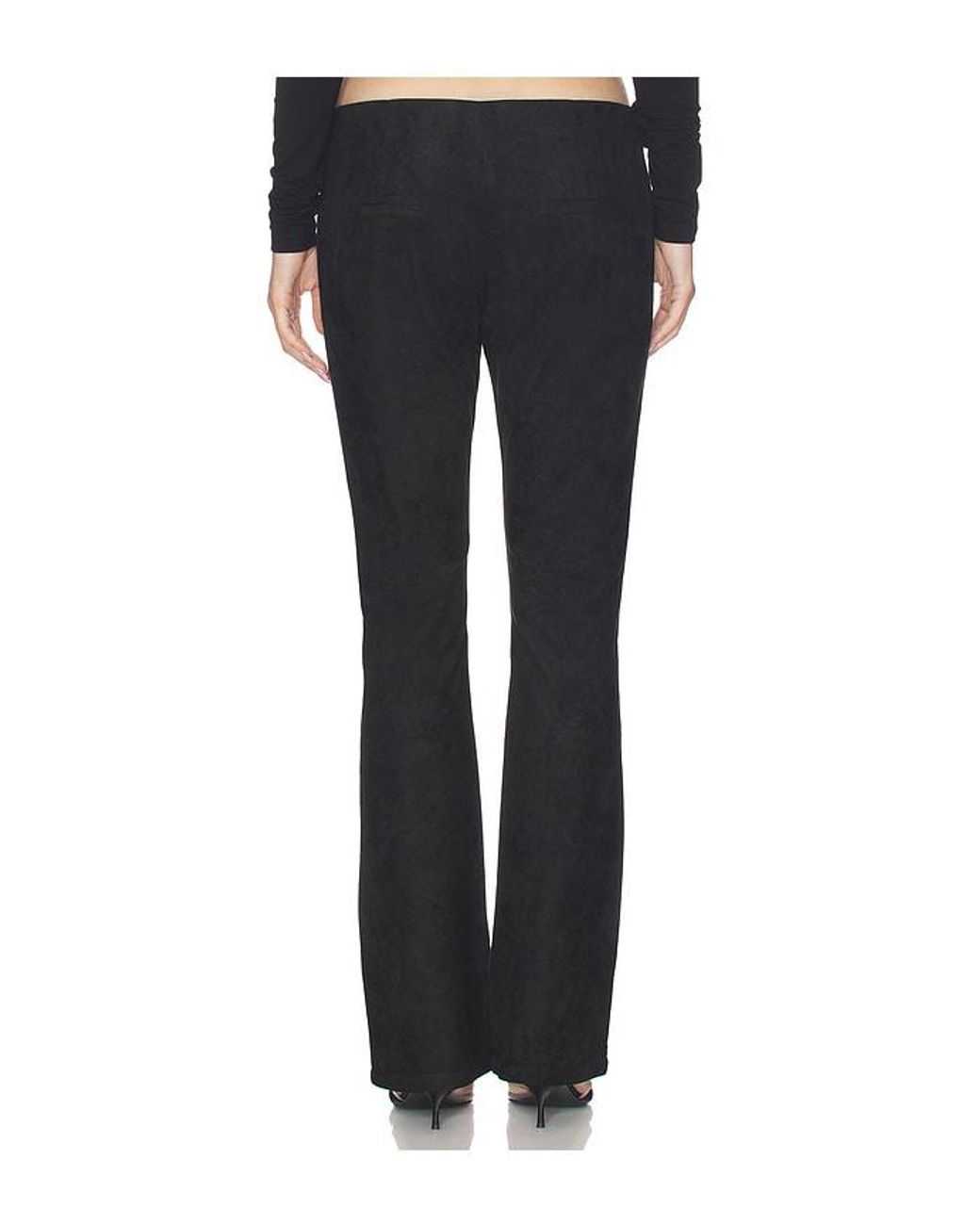 Lioness Black Low Waisted Slim Pant