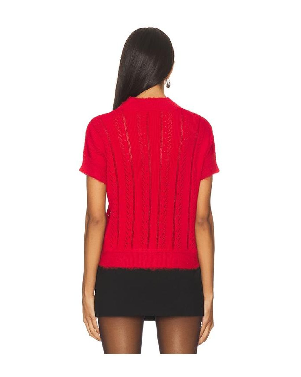 Vaillant Red Knit T-Shirt