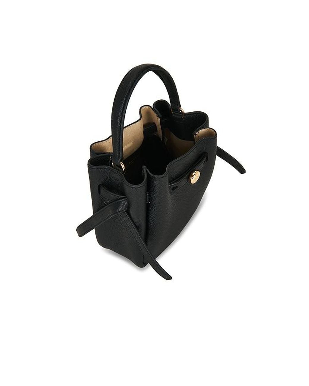 Tory Burch Black Romy Mini Bucket Bag