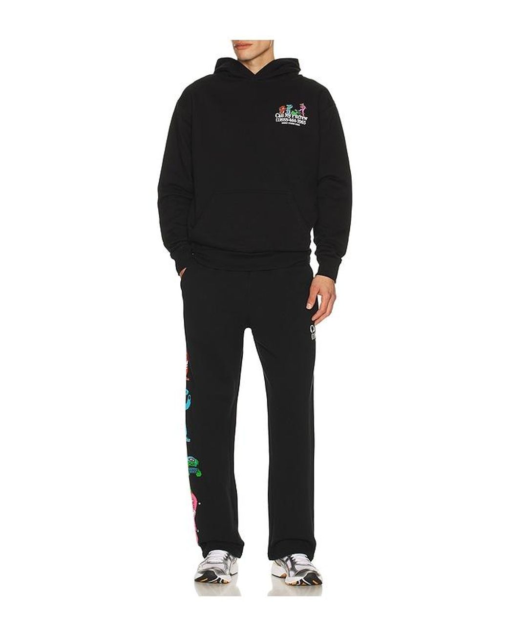 Market Black X Grateul Dead Call My Pitcrew Hoodie for men