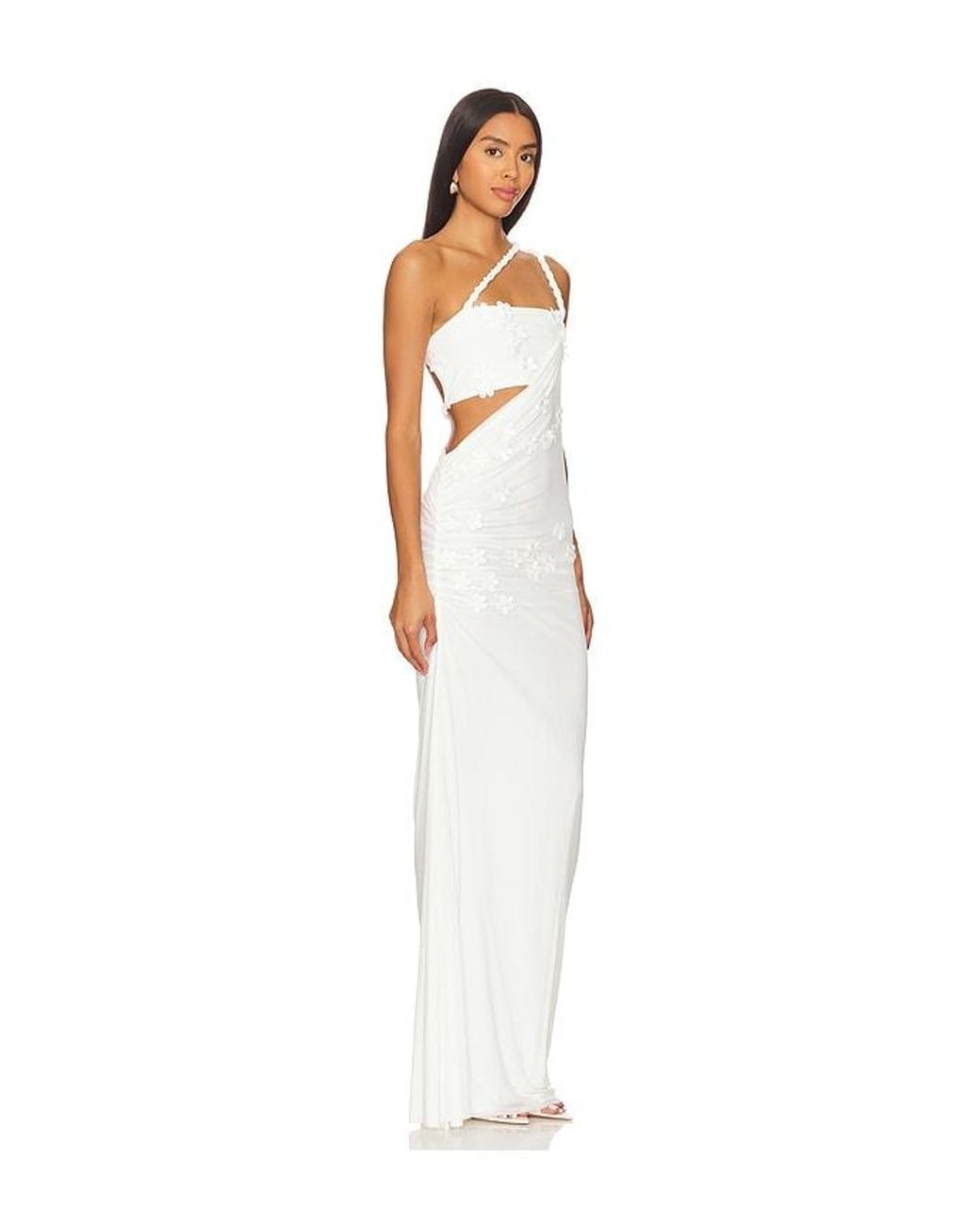 Deme by Gabriella White Leslie Gown