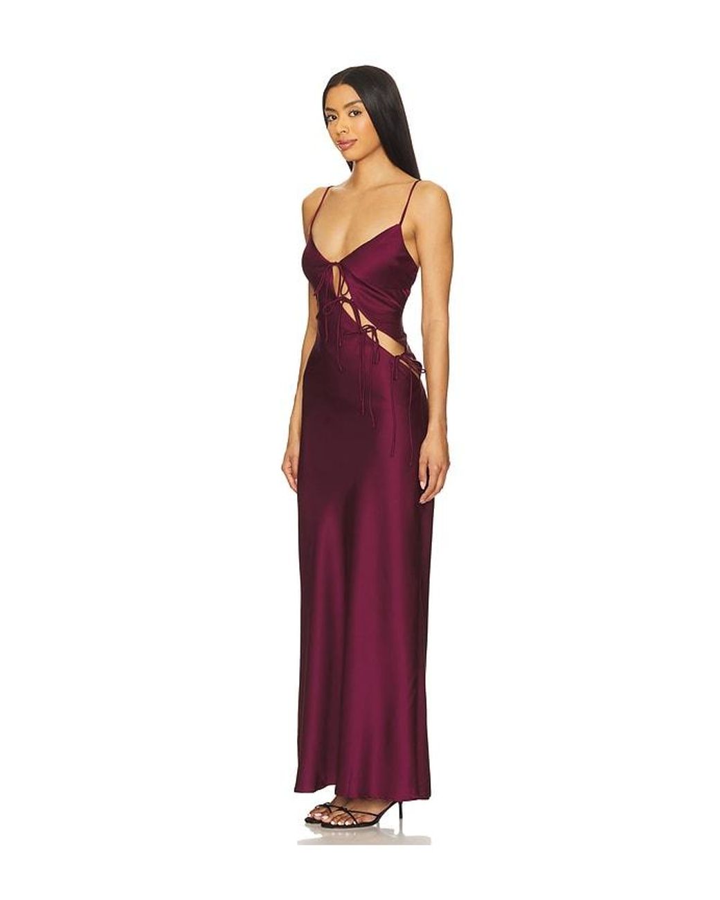 Lioness Red X Revolve About A Girl Maxi Dress