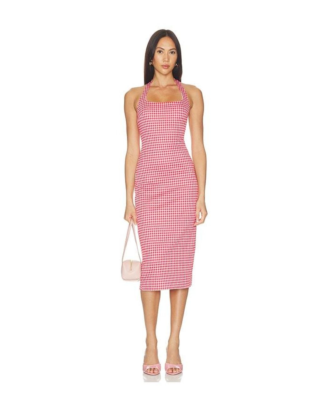 Astr Red Alice Dress