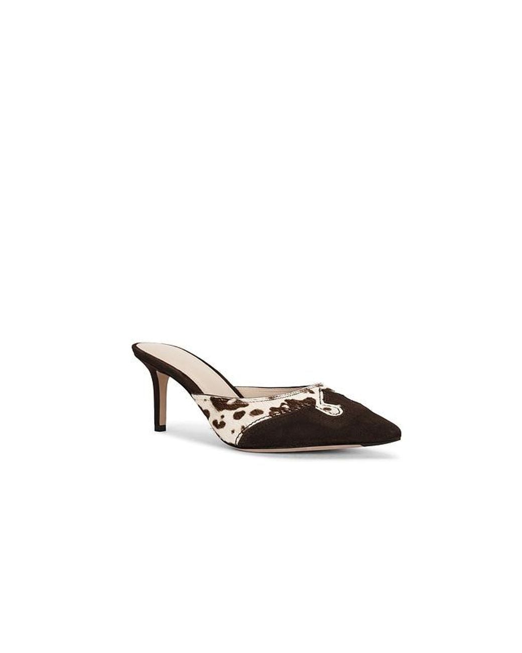 Veronica Beard Multicolor Lisa Western Mule Pump