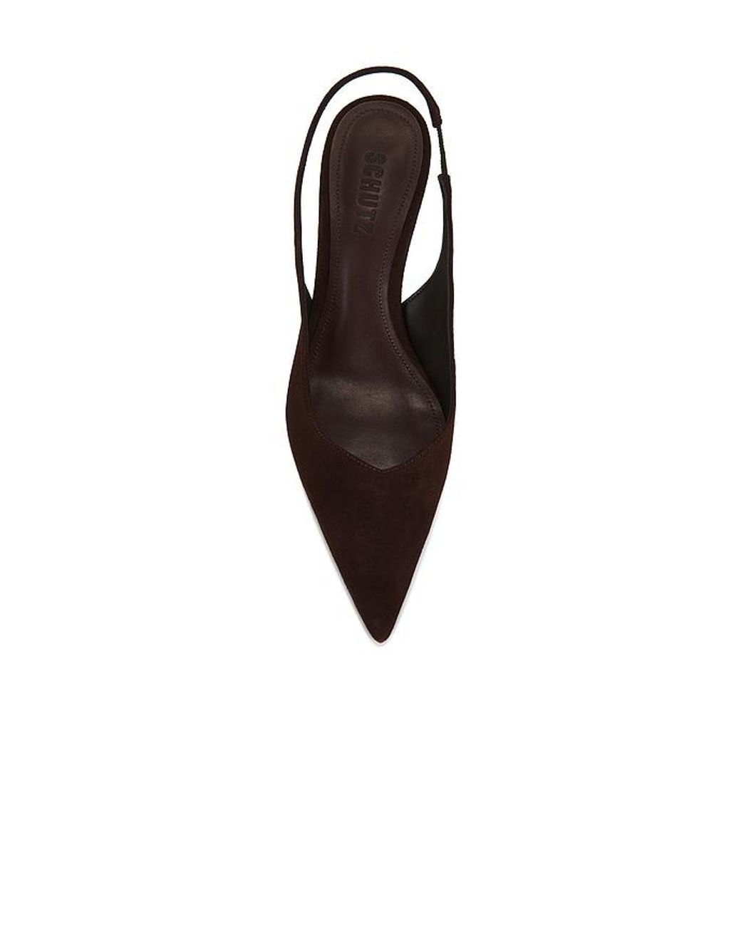 SCHUTZ SHOES Black Lexi Slingback Pump
