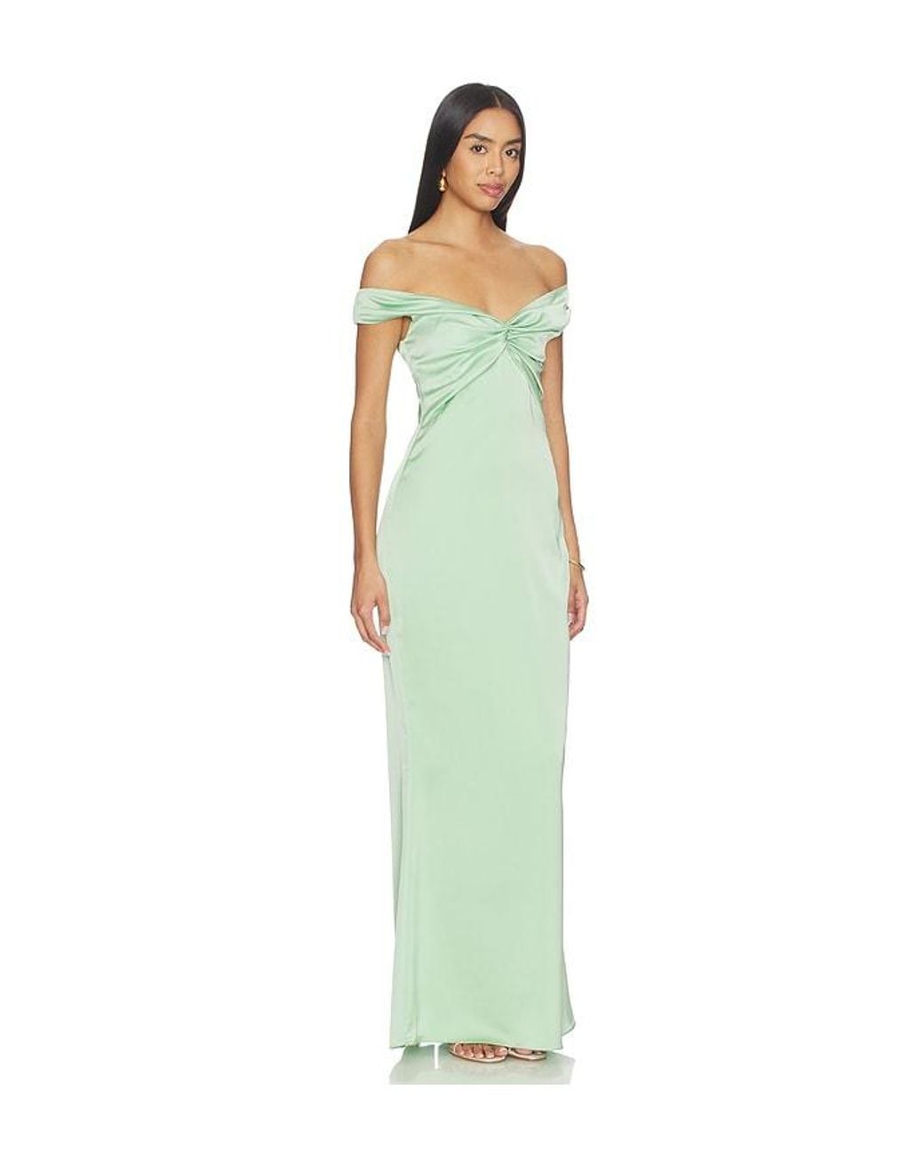 Katie May White Liu Gown