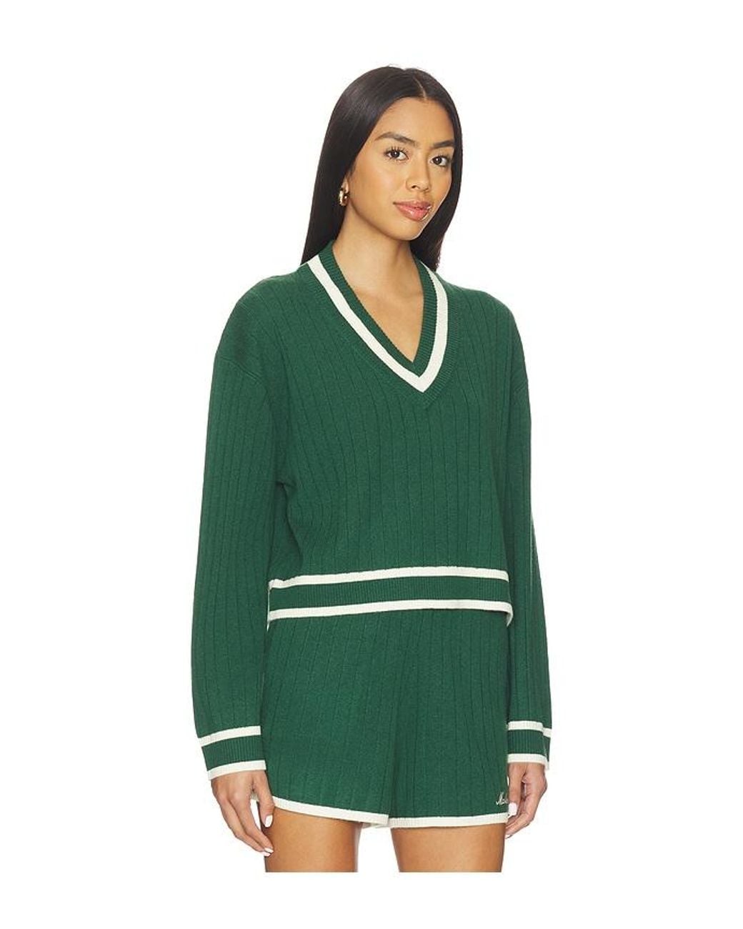 Malbon Green Willow Sweater