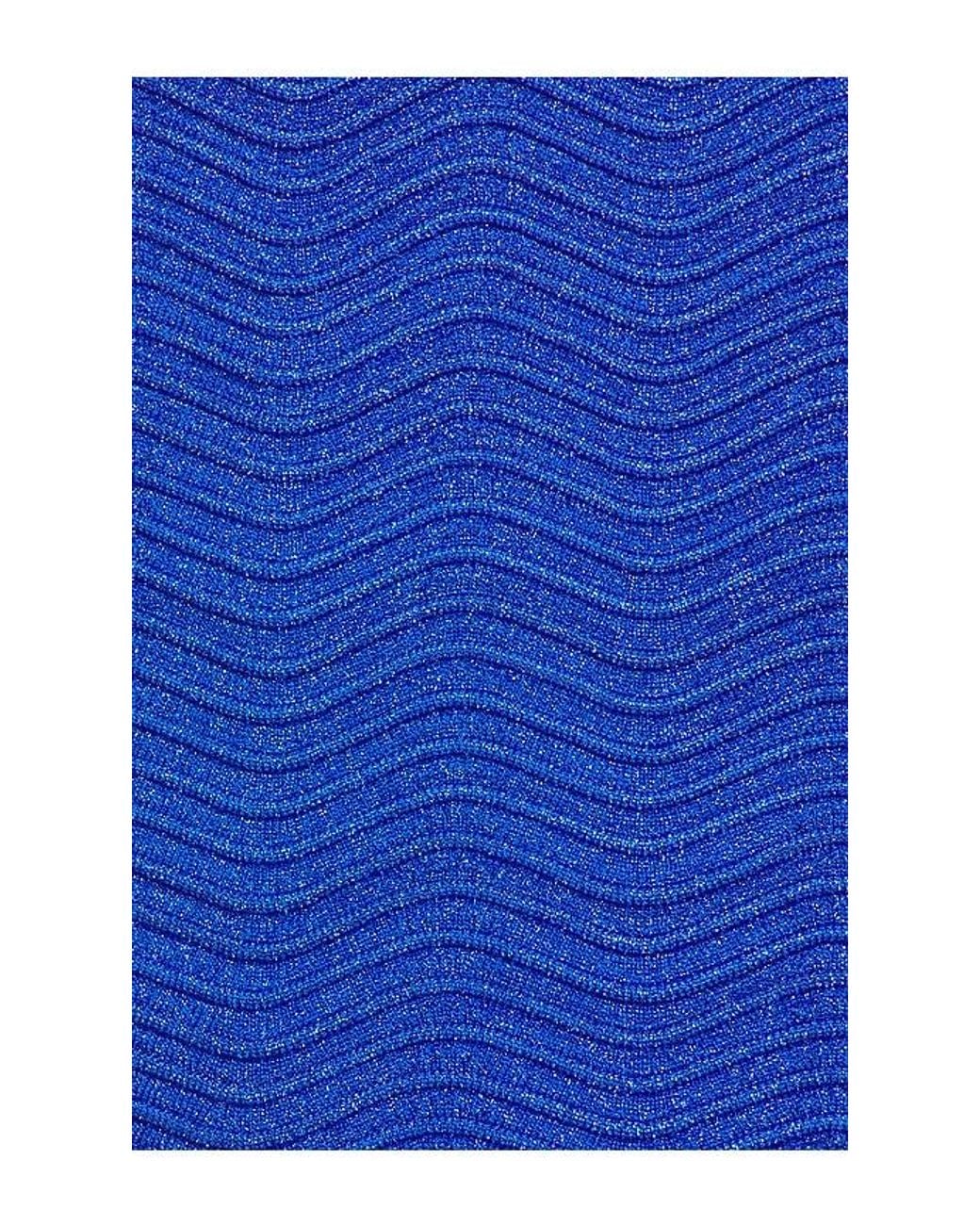 retroféte Blue Aminta Knit Top