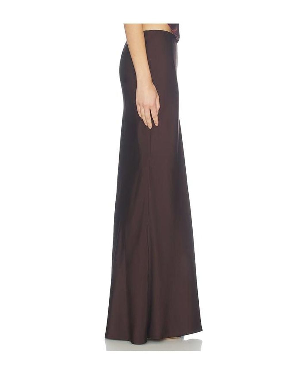 Rococo Sand Brown Maxi Skirt