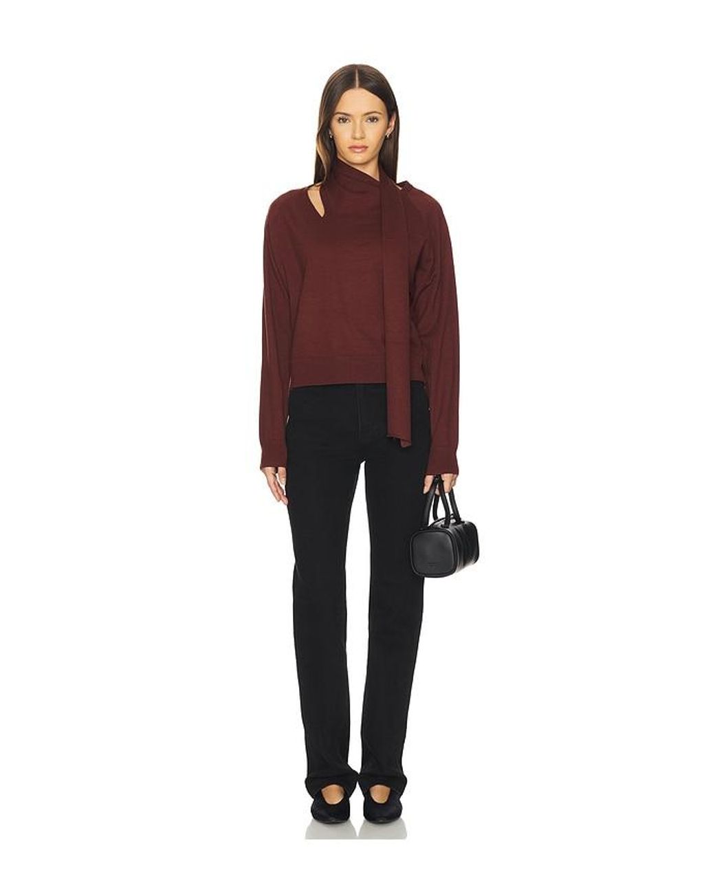 Astr Red Silvana Sweater