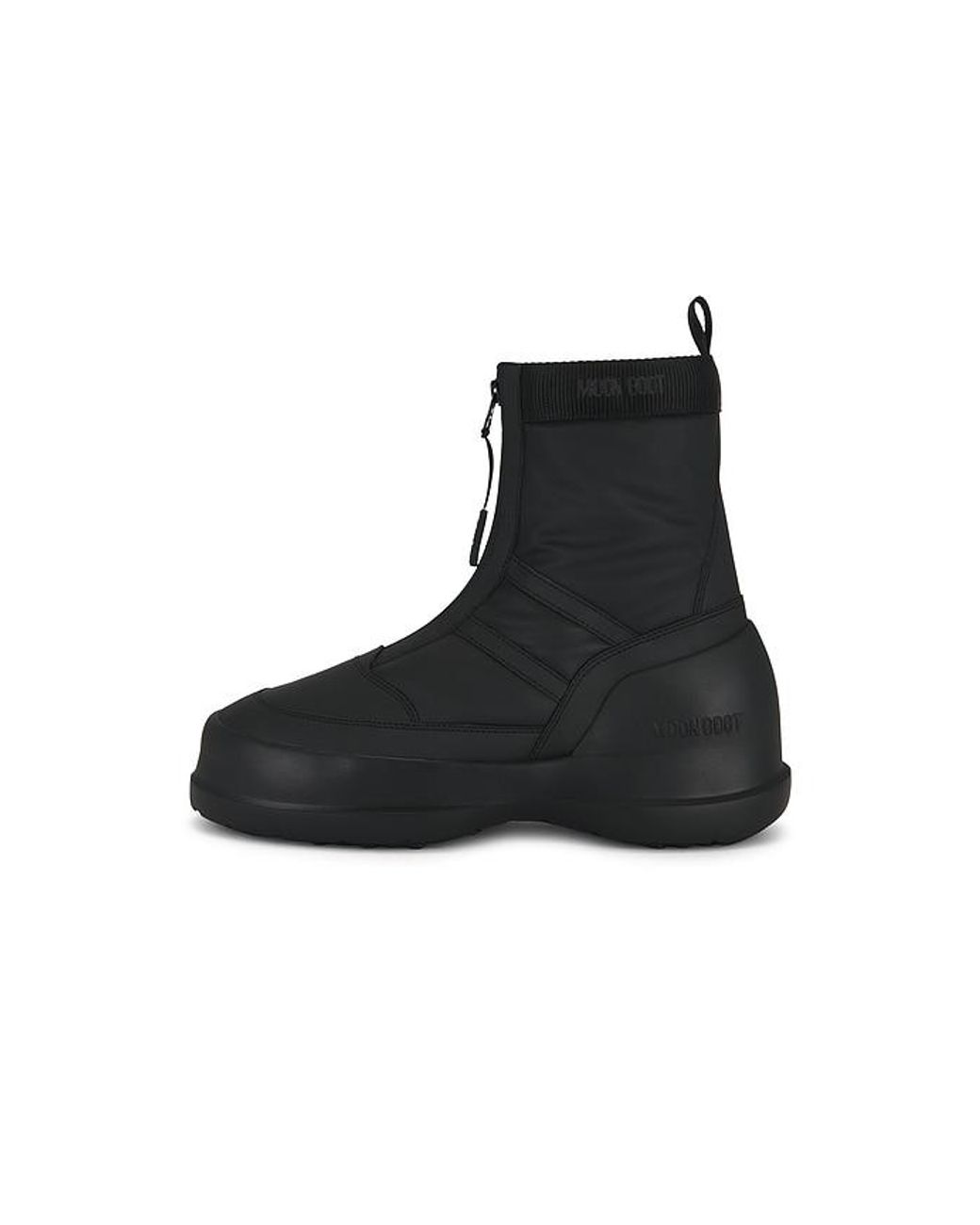 Moon Boot Black Luna Zip Boot for men